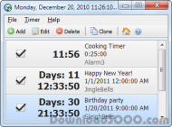 Free Countdown Timer Portable screenshot